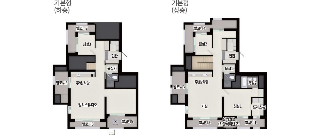 수원 화서역 푸르지오 브리시엘 154B 기본형