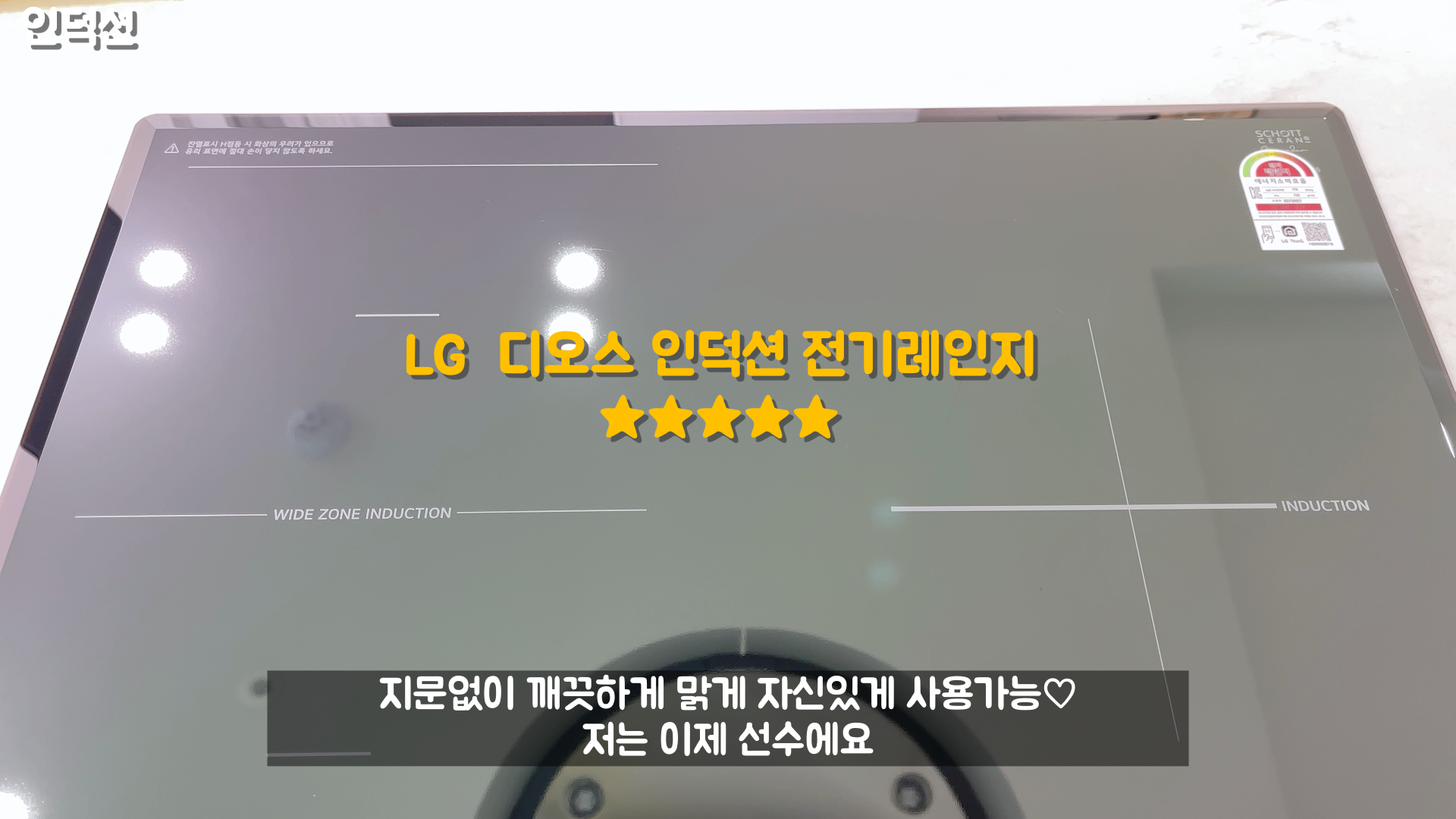 LG 디오스 인덕션 전기레인지