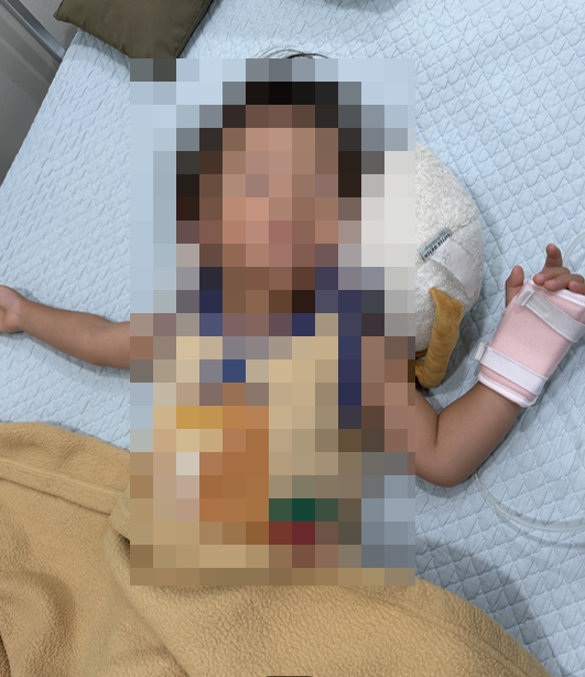 소아과에서 수액 주사