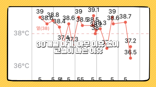 30개월 아기, 아무 이유 없이 고열이 나는 이유 (피검사, 소변검사, 염증수치, 백혈구수치, 독감, 코로나 검사 모두 정상)