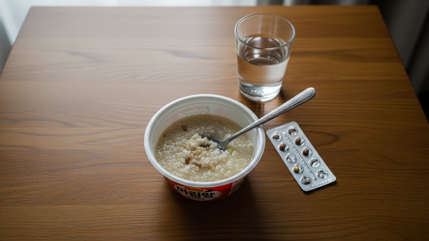 장염_흰죽 미음