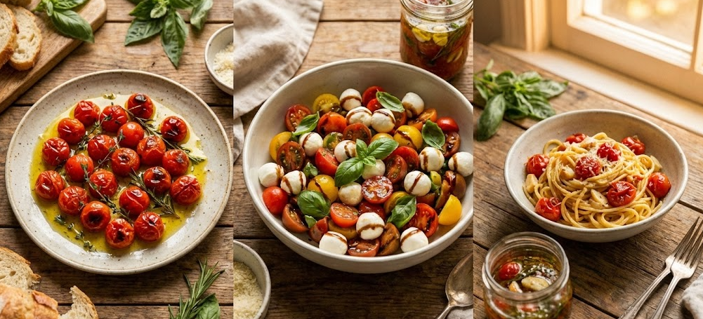 방울토마토로 만들 수 있는 요리