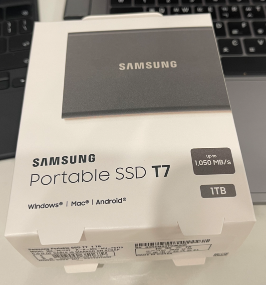 삼성 Portable SSD T7